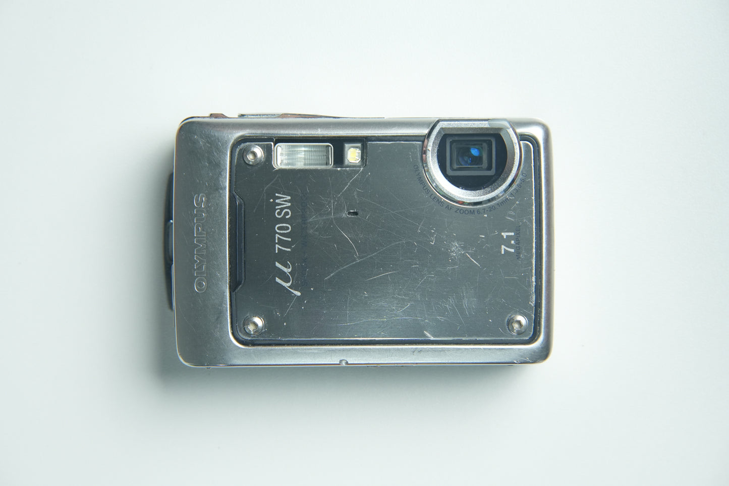 Olympus u770SW Digital Camera - Metallic Silver