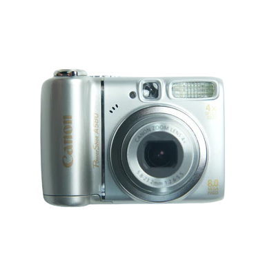 Canon PowerShot A580 Digital Camera - Metallic Silver