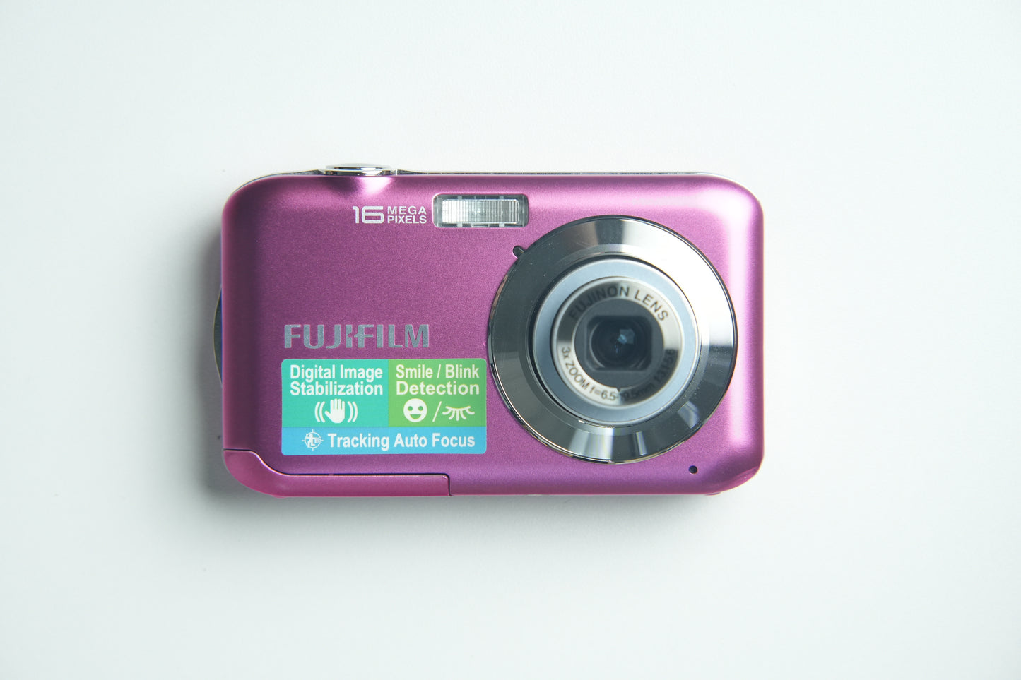 Fujifilm Finepix JV250 Digital Camera - Metallic Pink