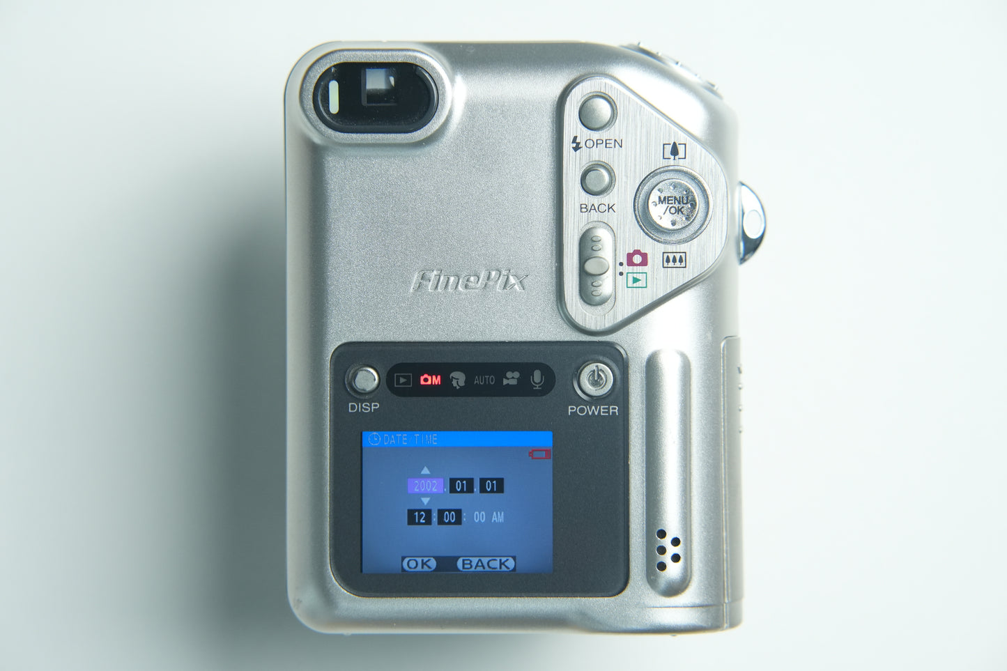 Fujifilm Finepix F601 Zoom Digital Camera - Metallic Silver