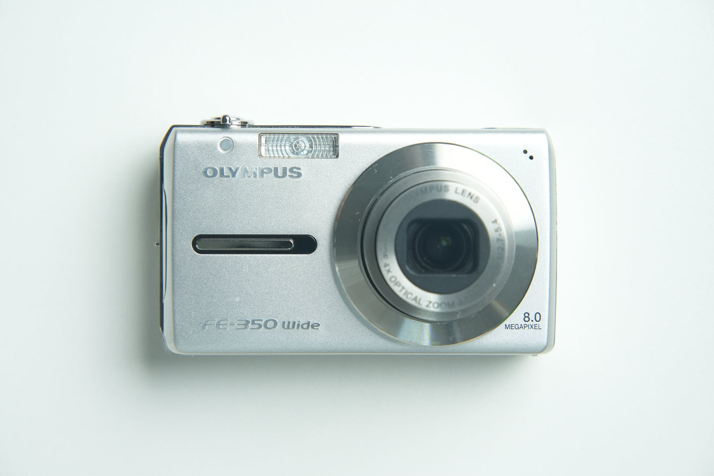 Olympus FE 350 Wide Digital Camera - Metallic Silver