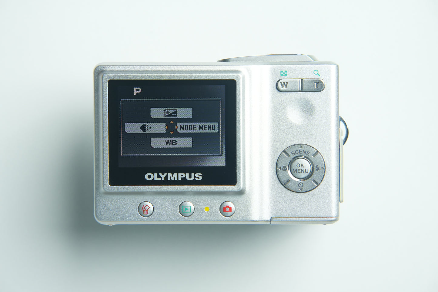 Olympus Camedia FE 5500 Digital Camera - Metallic Silver