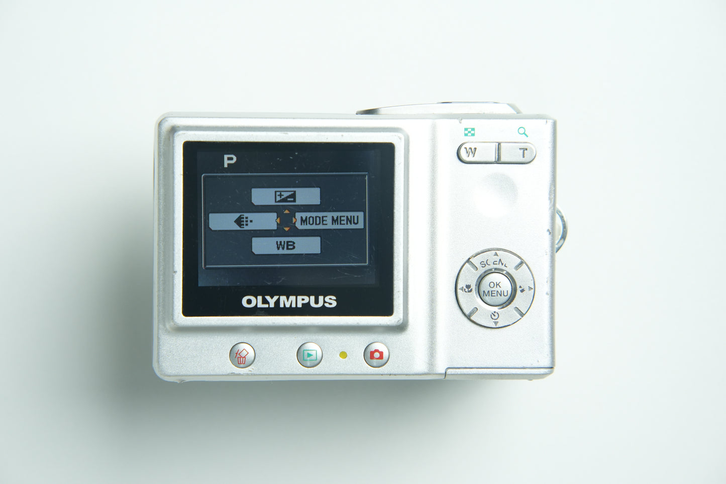 Olympus Camedia FE 5500 Digital Camera - Metallic Silver