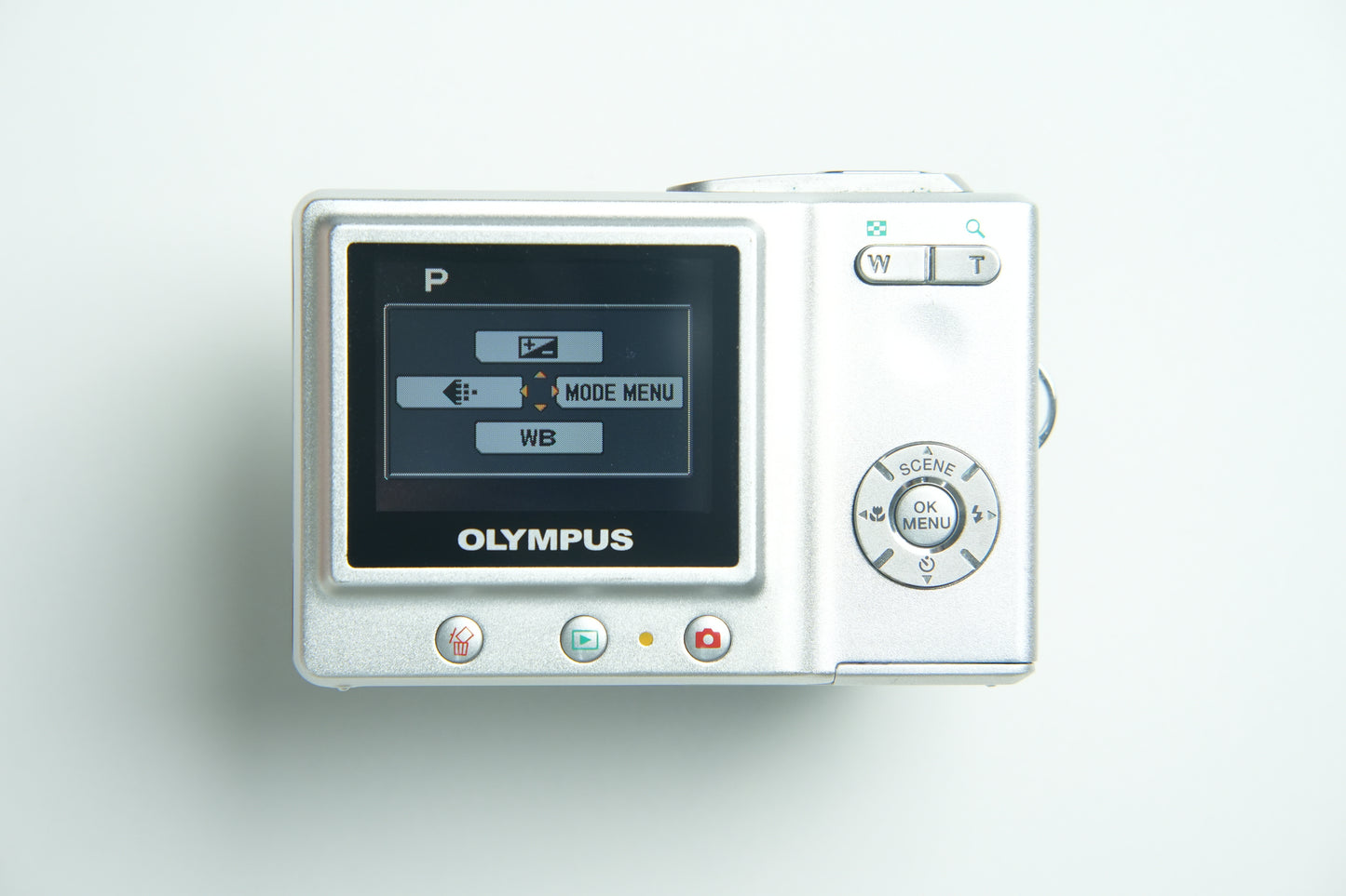 Olympus Camedia FE 5500 Digital Camera - Metallic Silver