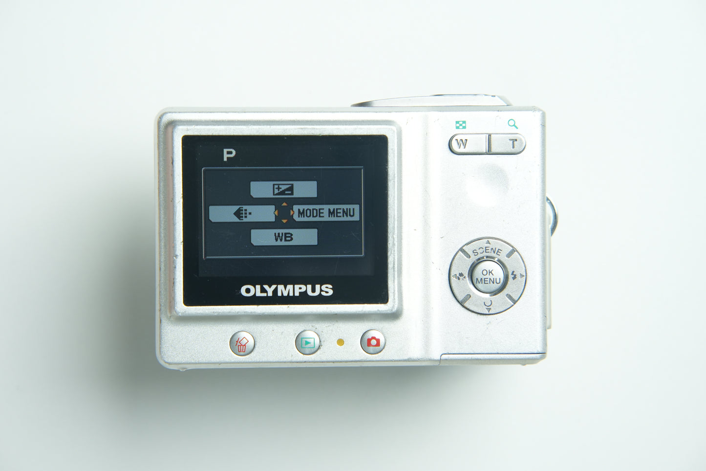 Olympus Camedia FE 5500 Digital Camera - Metallic Silver