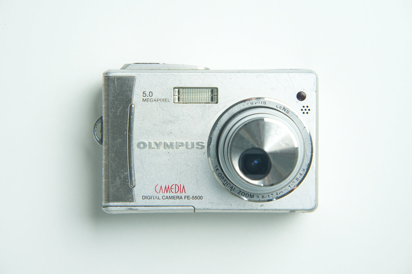 Olympus Camedia FE 5500 Digital Camera - Metallic Silver