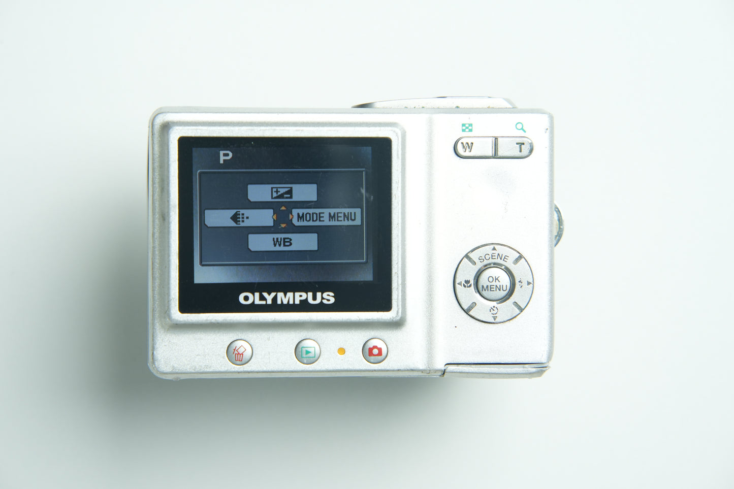 Olympus Camedia FE 5500 Digital Camera - Metallic Silver