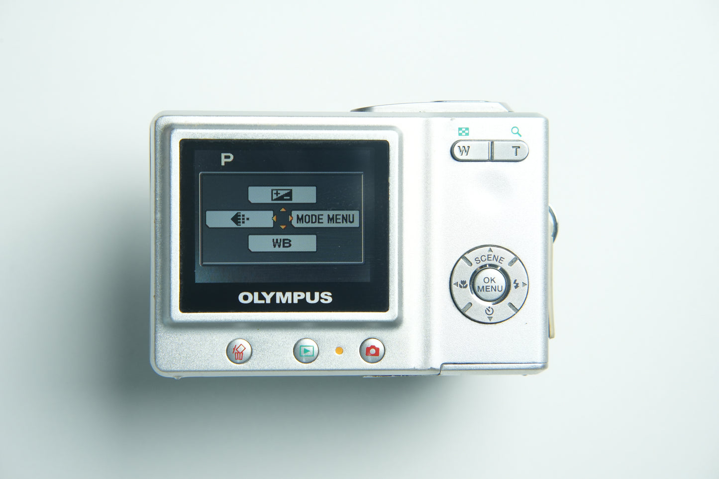 Olympus Camedia FE 5500 Digital Camera - Metallic Silver