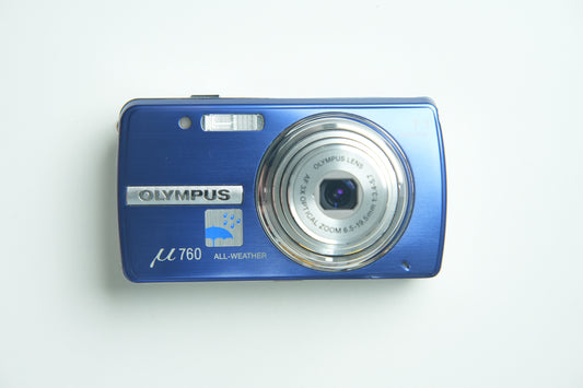 Olympus mju 760 Digital Camera - Metallic Blue