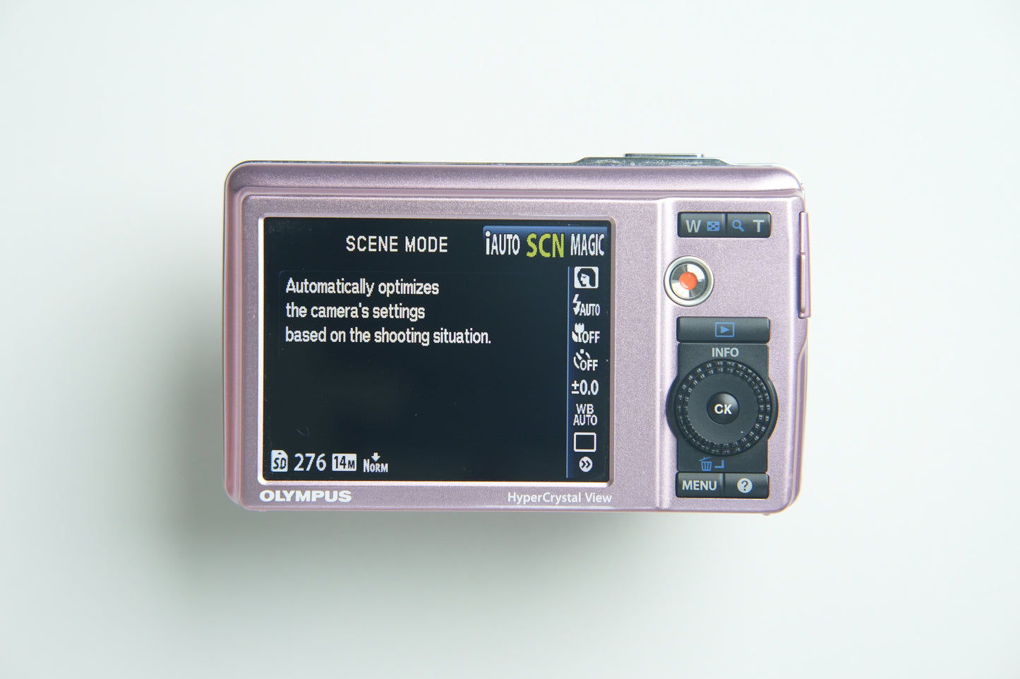 Olympus mju 5010 Digital Camera - Metallic Pink