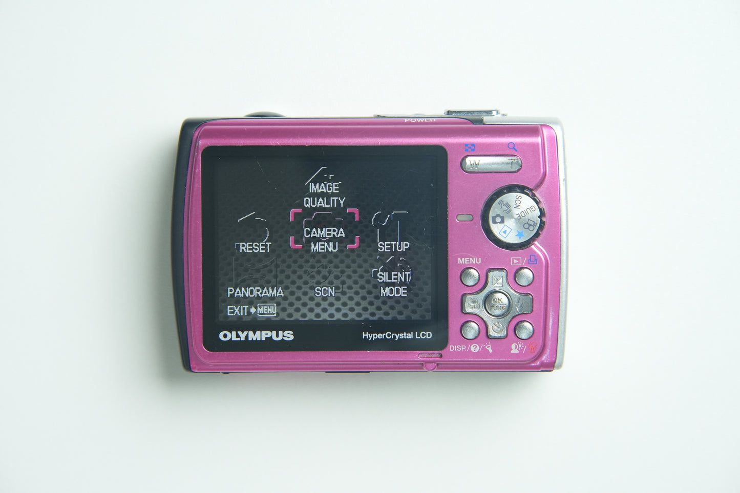 Olympus mju 850SW Digital Camera - Metallic Pink