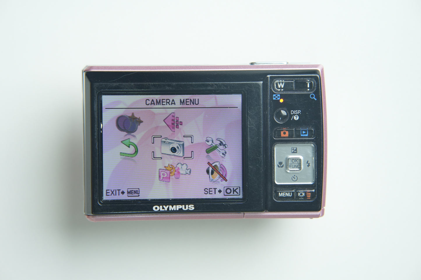 Olympus X 42 Digital Camera - Metallic Pink