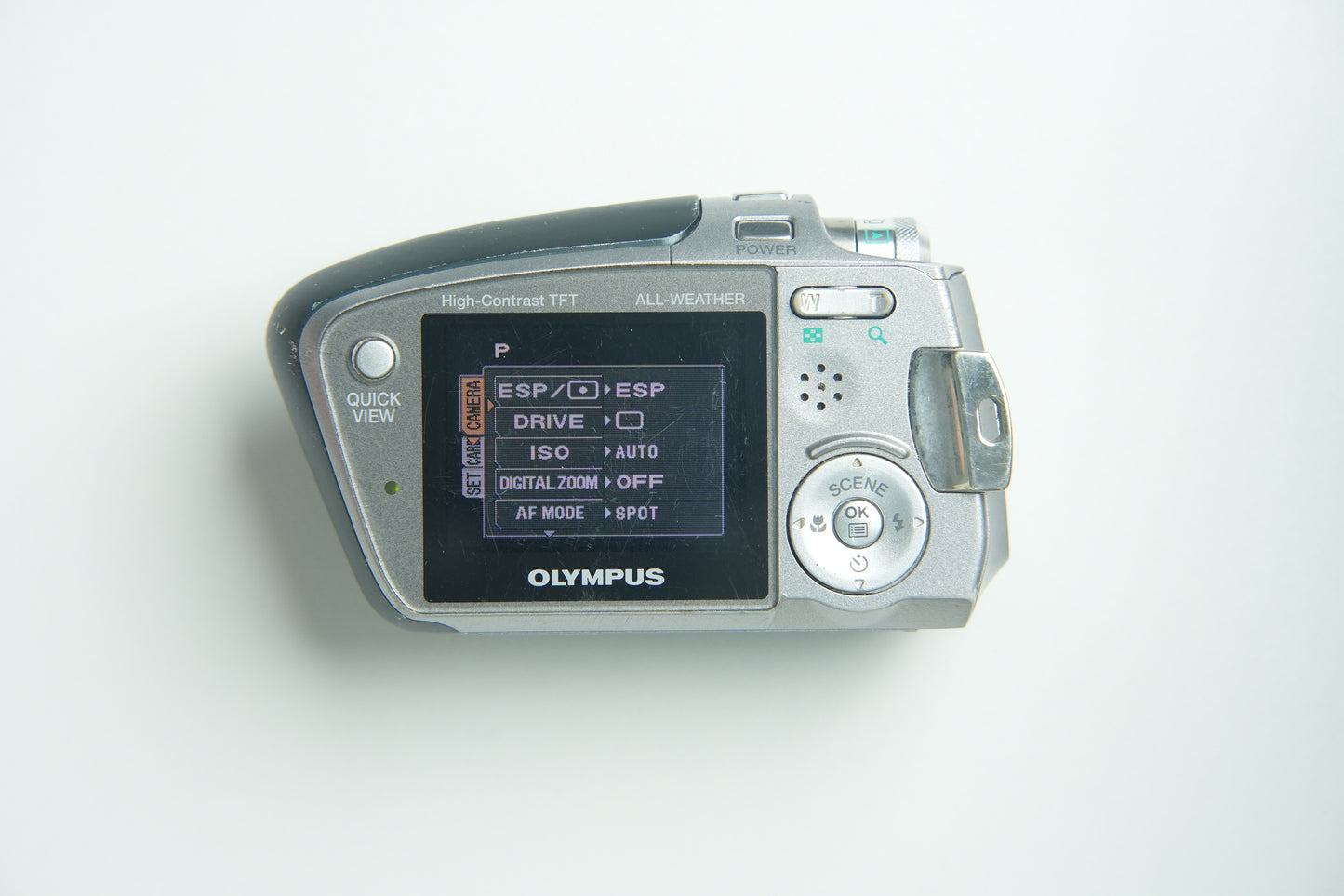 Olympus Stylus Verve Digital Camera - Matte Grey