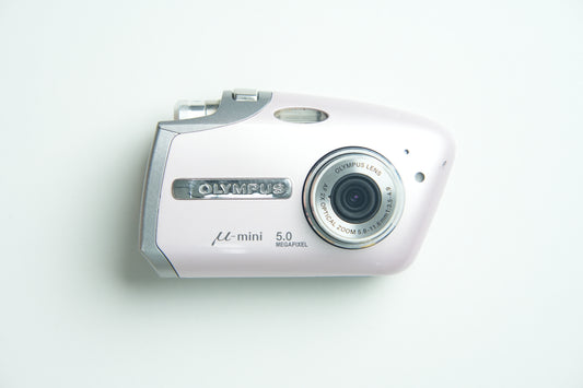 Olympus mju mini Digital Camera - Baby Pink