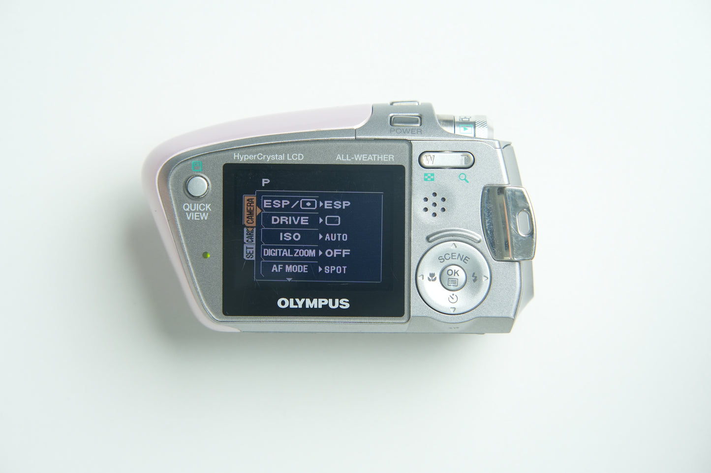 Olympus mju mini Digital Camera - Baby Pink