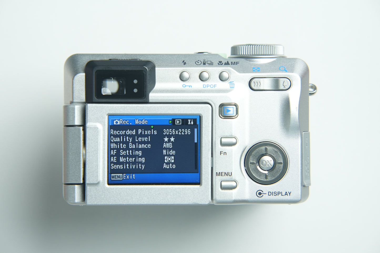 Pentax Optio 750Z Digital Camera - Silver