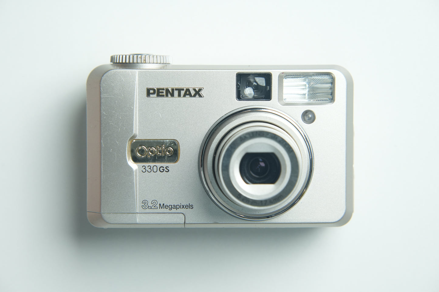 Pentax Optio 330GS Digital Camera - Silver