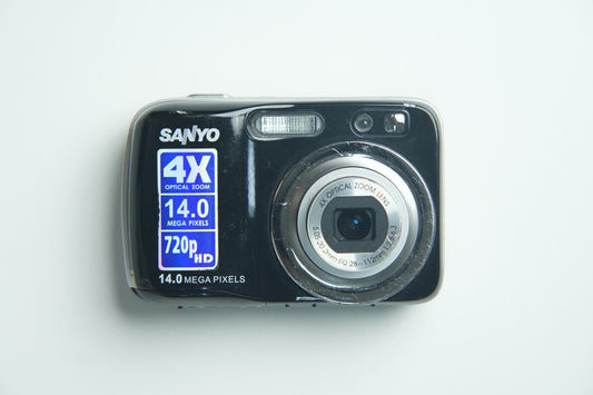 Sanyo S1414 Digital Camera - Gloss Black