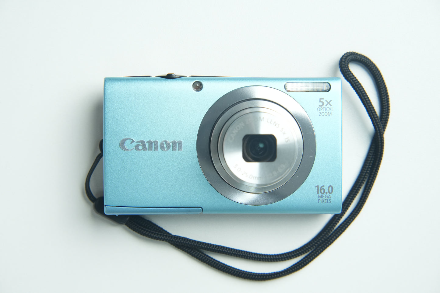 Canon PowerShot A2400 IS Digital Camera - Metallic Blue