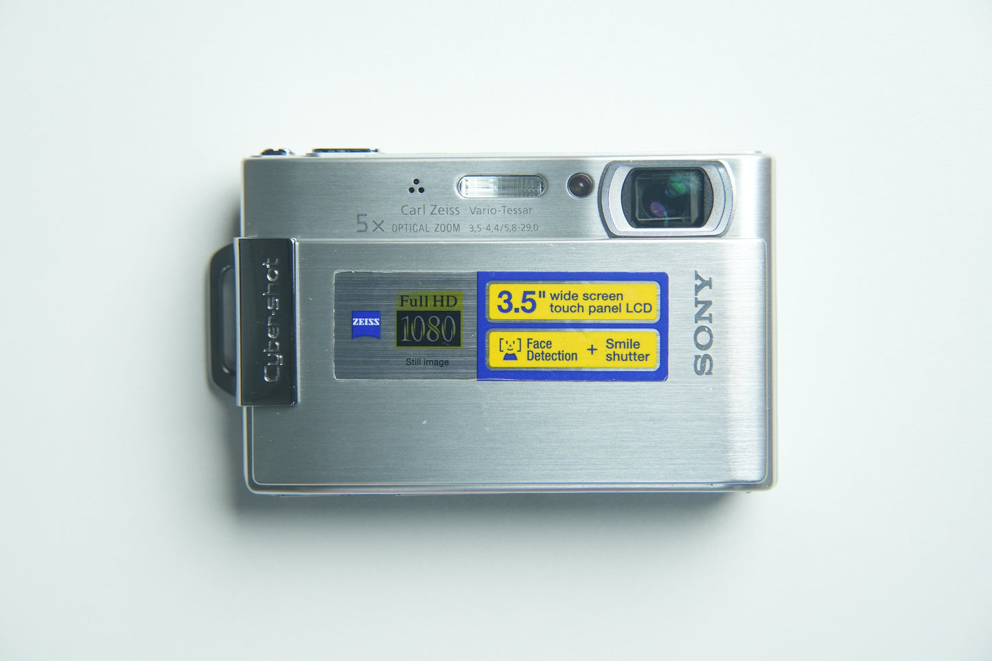 Sony DSC T200 Digital Camera - Metallic Silver