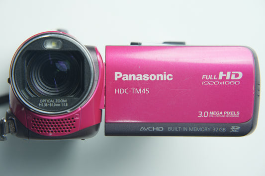 Panasonic HDC-TM45 Camcorder - Gloss Pink