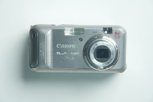 Canon PowerShot A460 Digital Camera - Metallic Silver