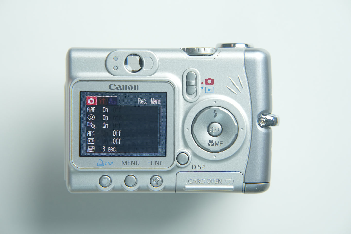 Canon PowerShot A520 Digital Camera - Metallic Silver