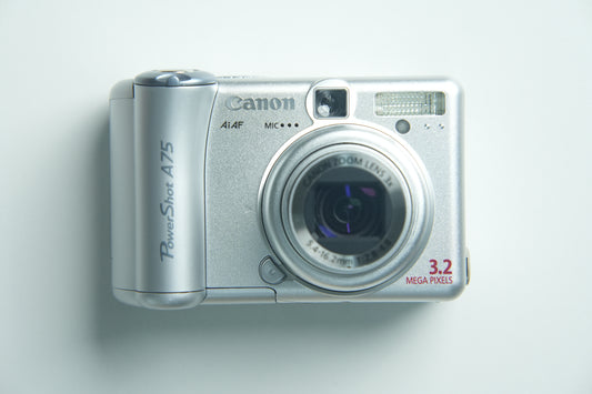 Canon PowerShot A75 Digital Camera - Metallic Silver