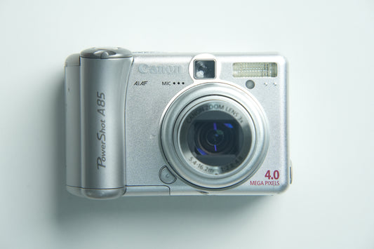 Canon PowerShot A85 Digital Camera - Metallic Silver