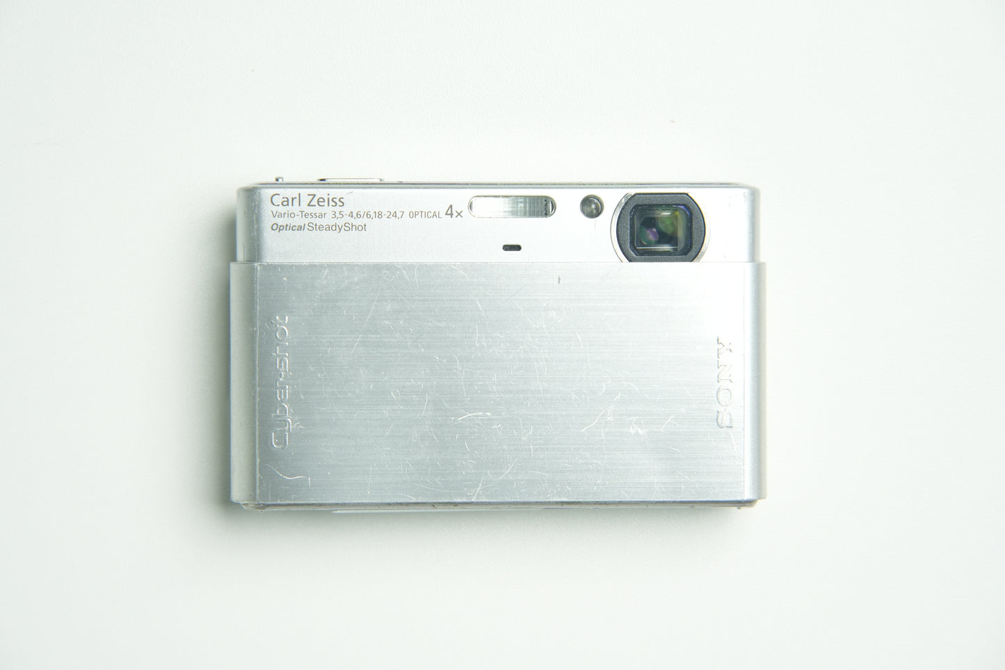 Sony DSC T77 Digital Camera - Metallic Silver