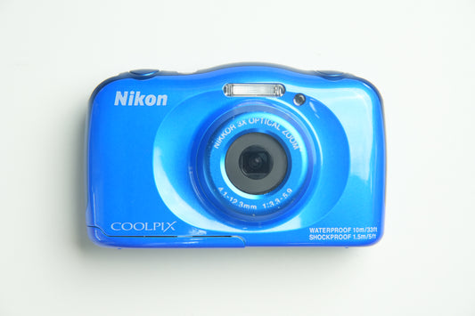 Nikon Coolpix W100 Digital Camera - Gloss Blue