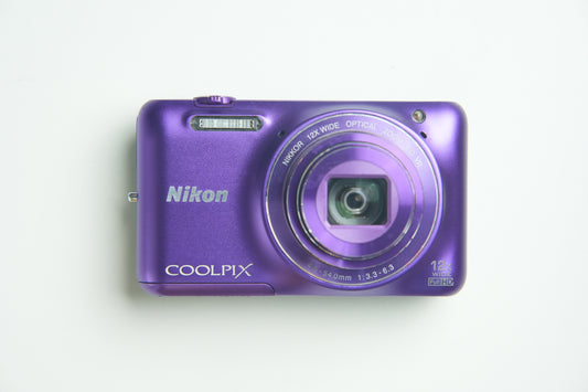 Nikon Coolpix S6600 Digital Camera - Metallic Purple