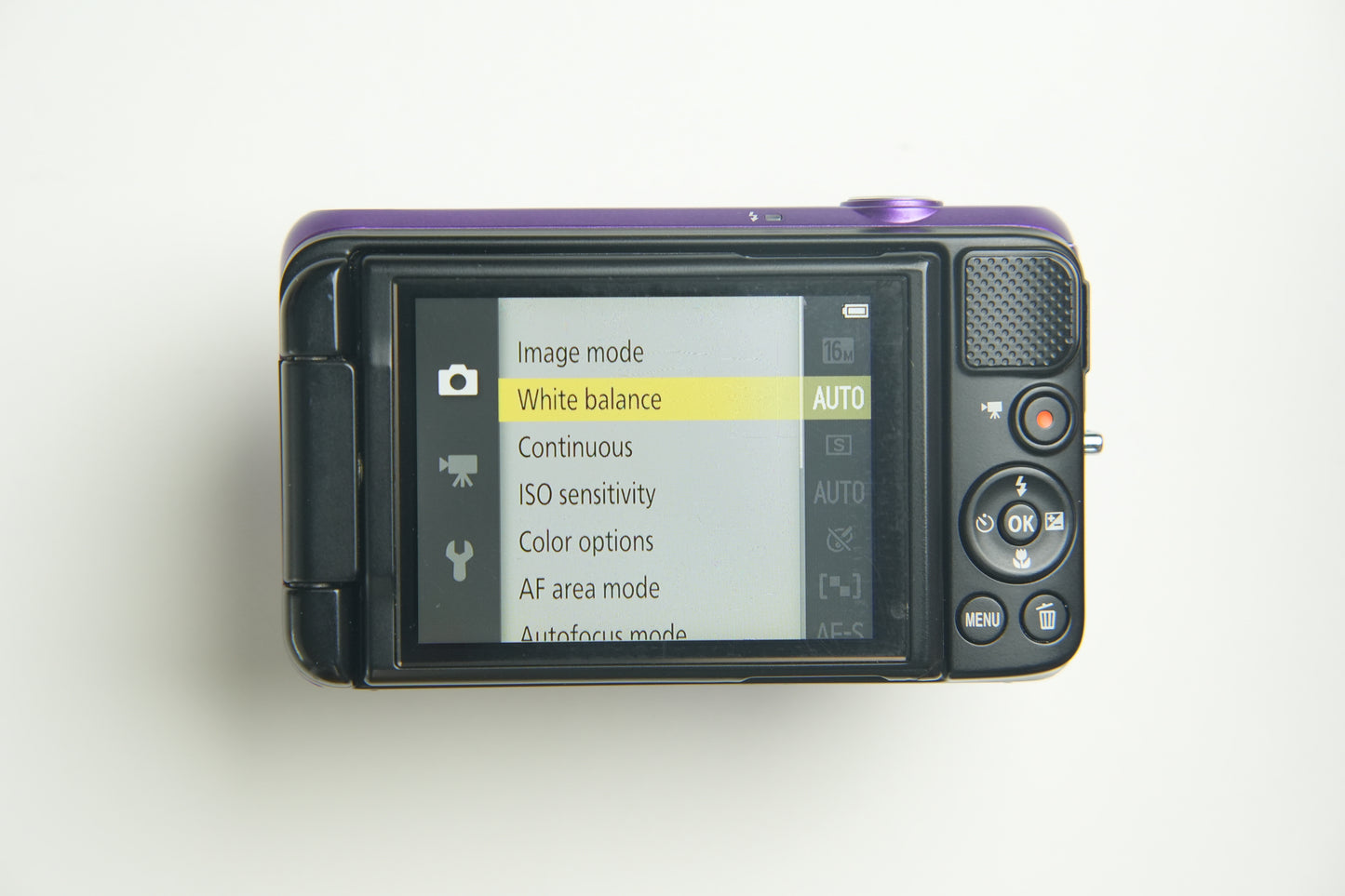 Nikon Coolpix S6600 Digital Camera - Metallic Purple