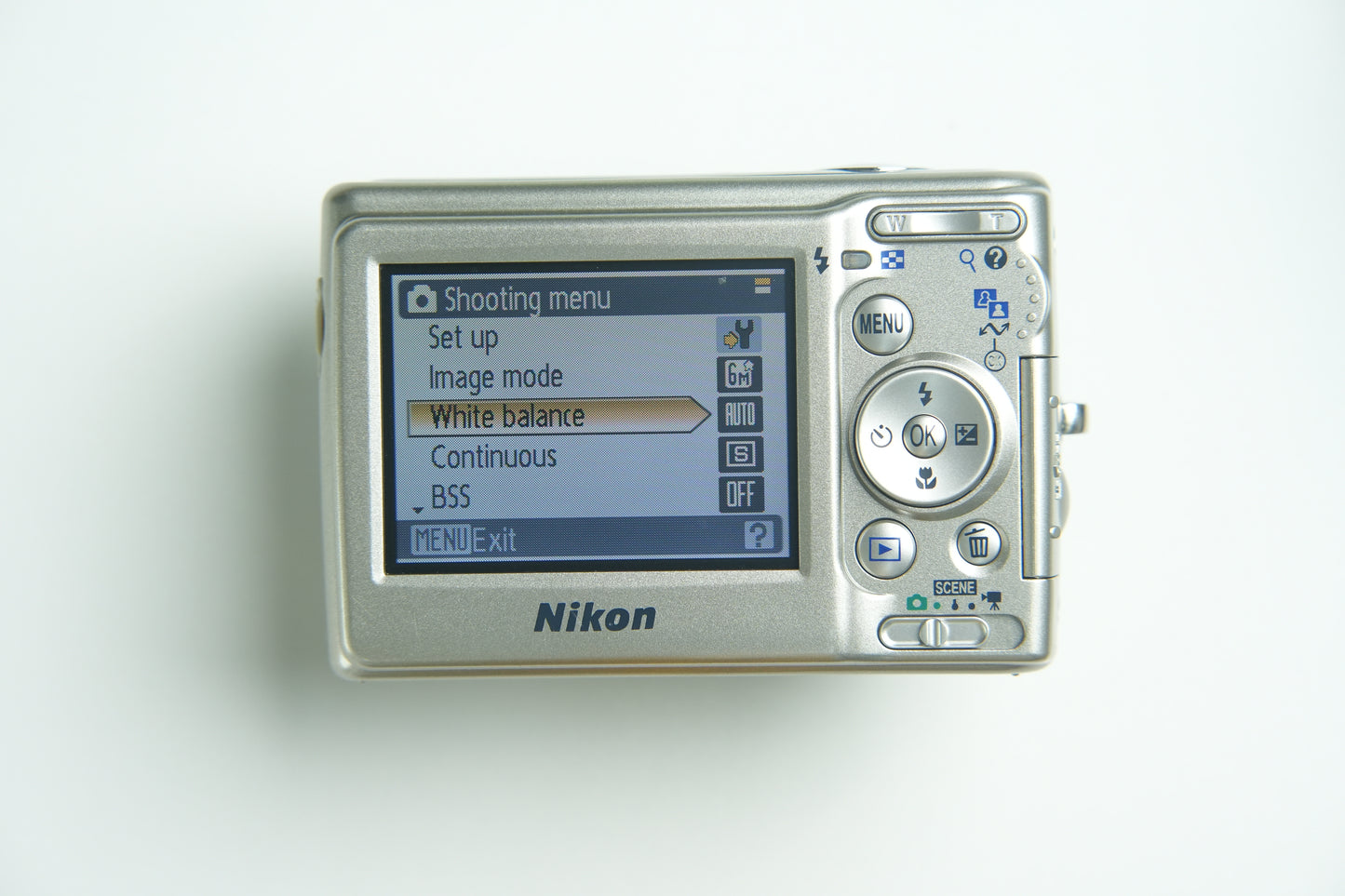 Nikon Coolpix L11 Digital Camera - Silver