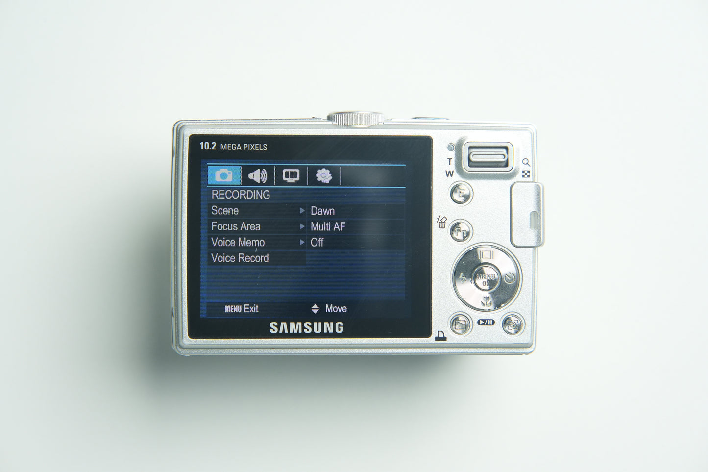 Samsung P1000 Digital Camera - Silver