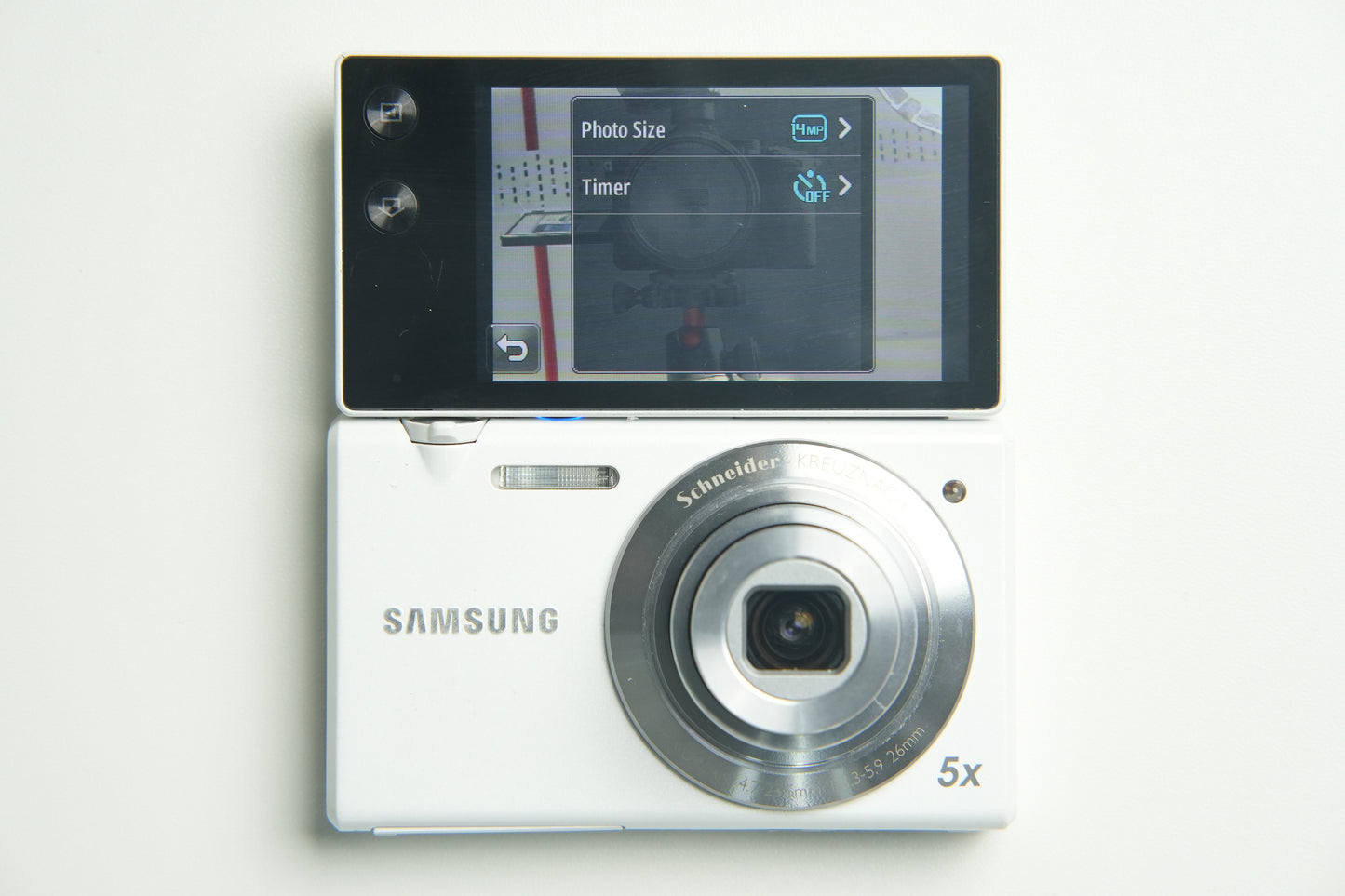 Samsung MV800 Digital Camera - White