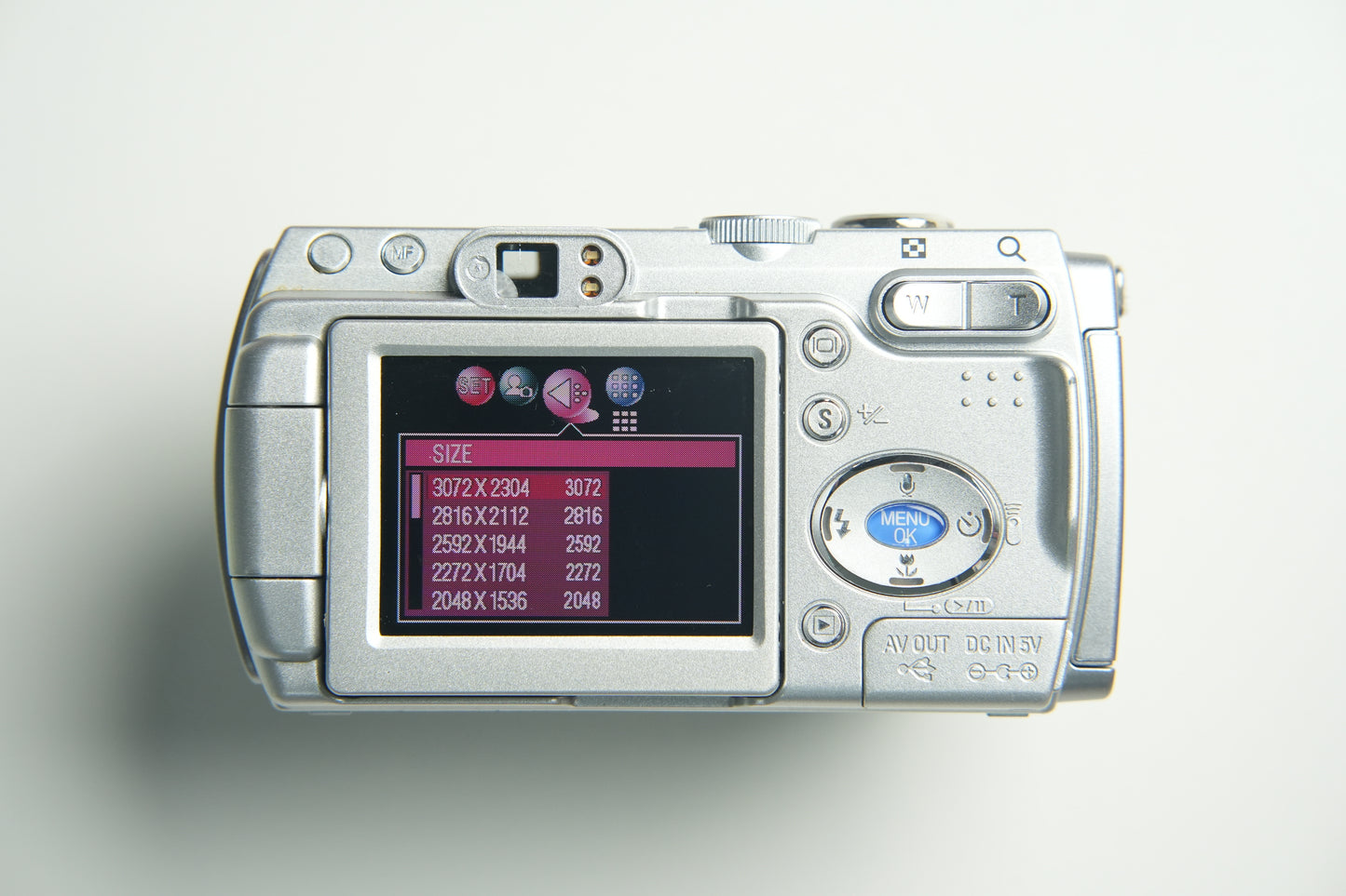 Samsung Digimax V70 Digital Camera - Silver