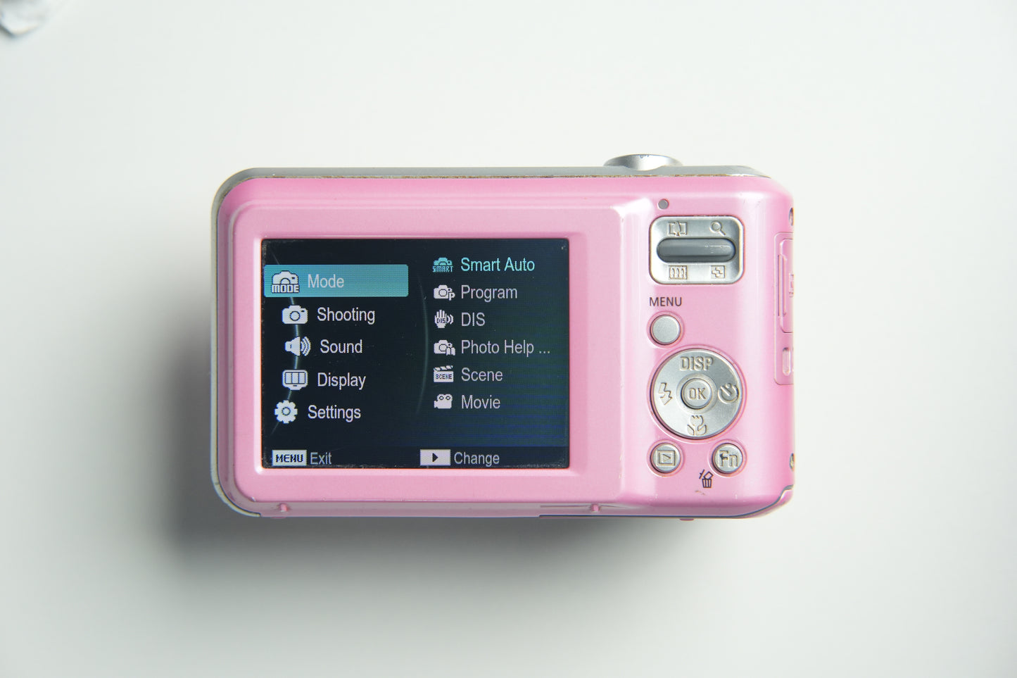 Samsung ES67 Digital Camera - Gloss Pink