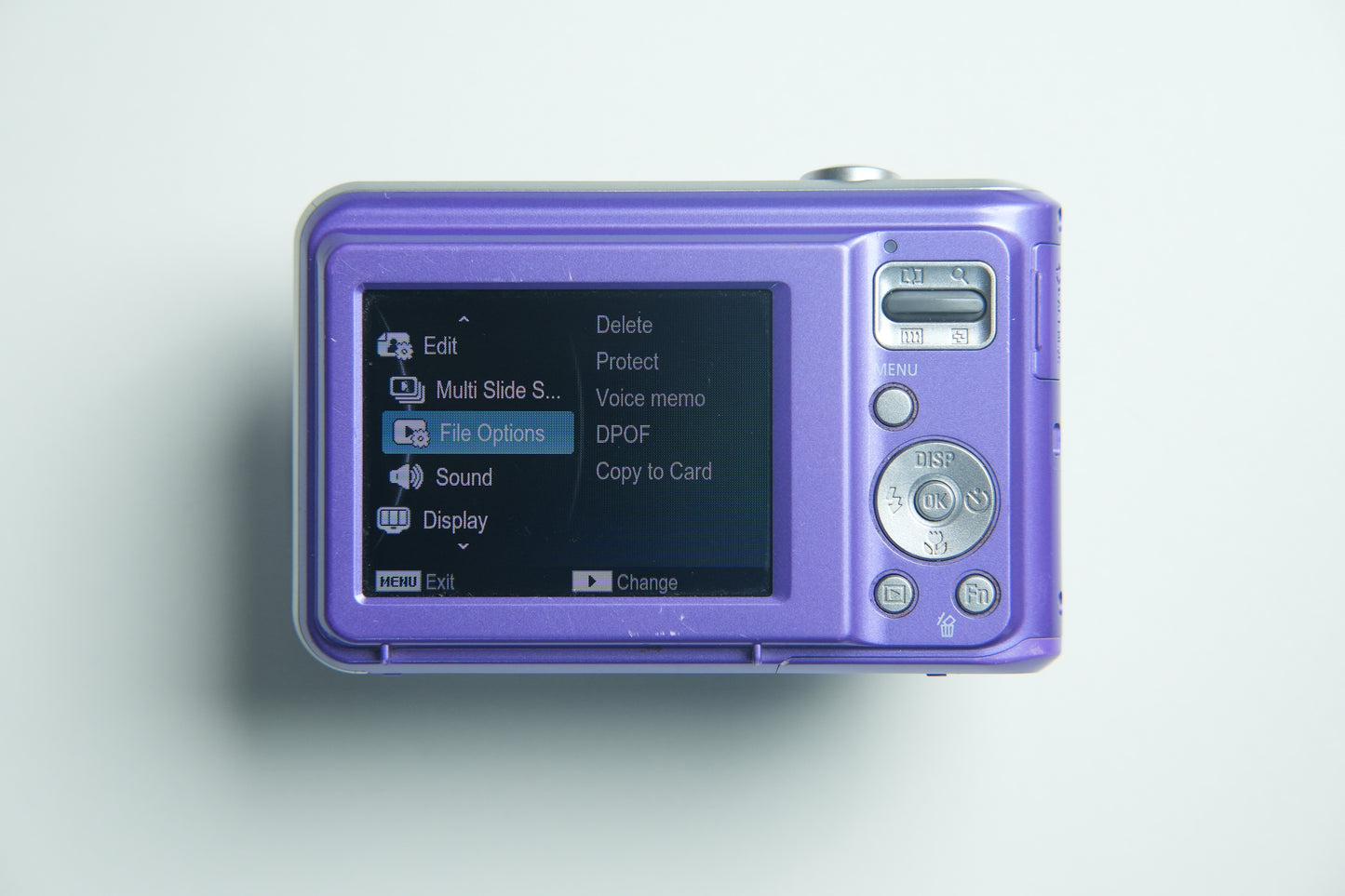 Samsung ES25 Digital Camera - Lavender