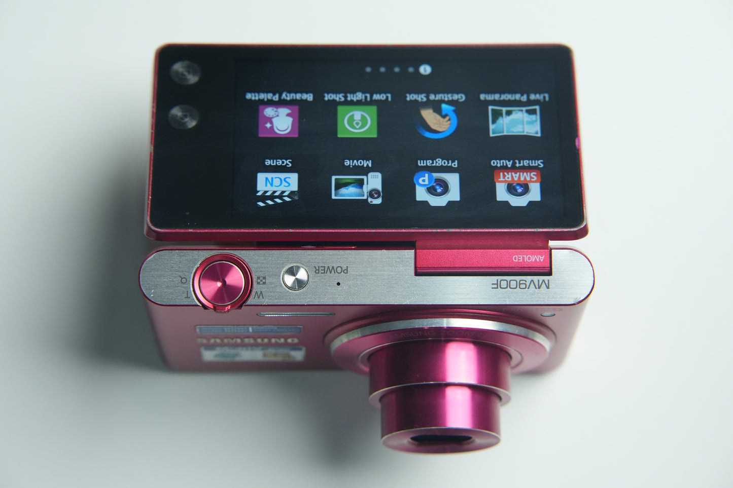 Samsung MV900F Digital Camera - Metallic Red