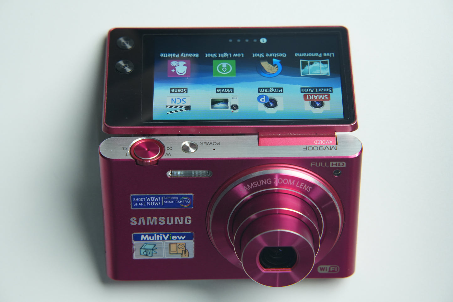 Samsung MV900F Digital Camera - Metallic Red