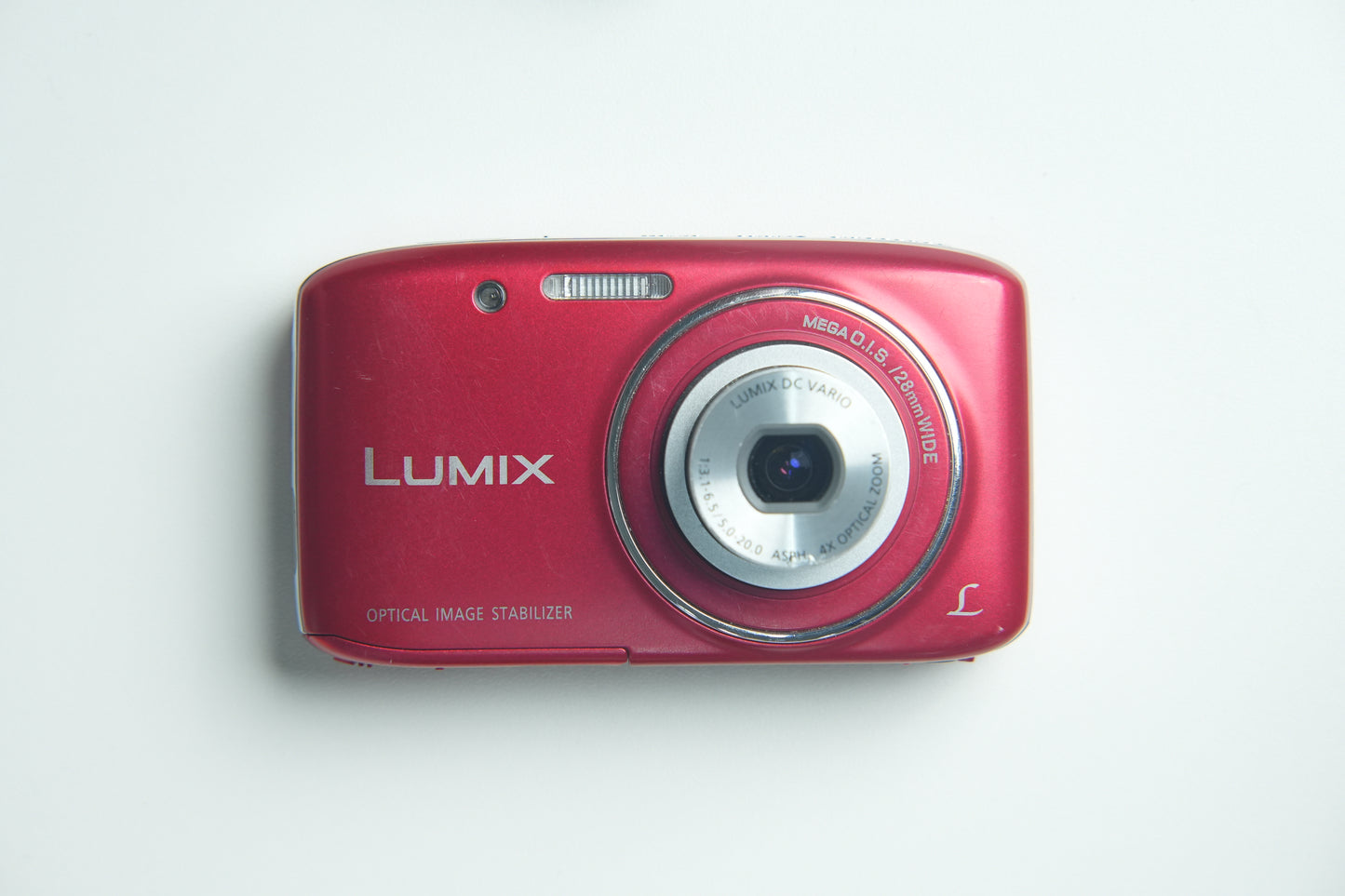 Lumix DMC-S2 DIgital Camera - Gloss Red