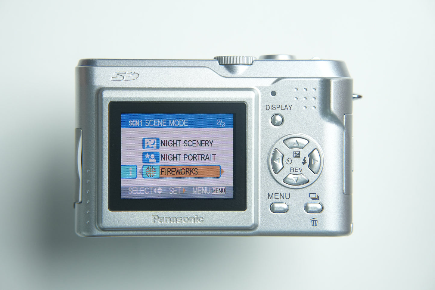 Lumix DMC-LZ1 Digital Camera - Metallic Silver