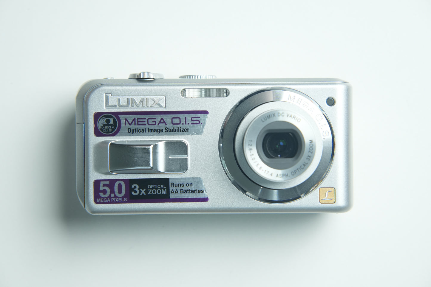 Lumix DMC-LS2 Digital Camera - Metallic Silver