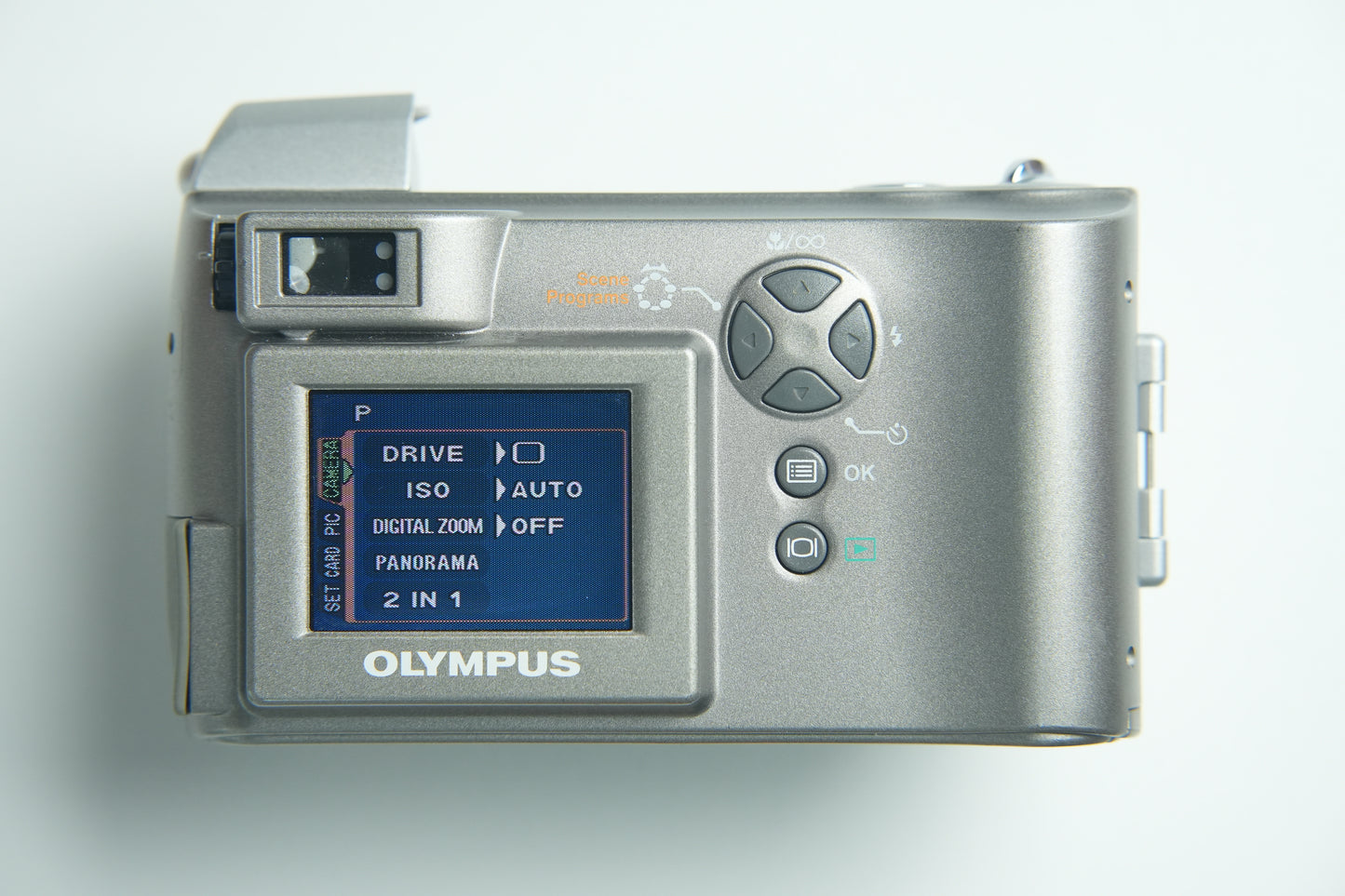 Olympus C300 Zoom Digital Camera - Metallic Silver