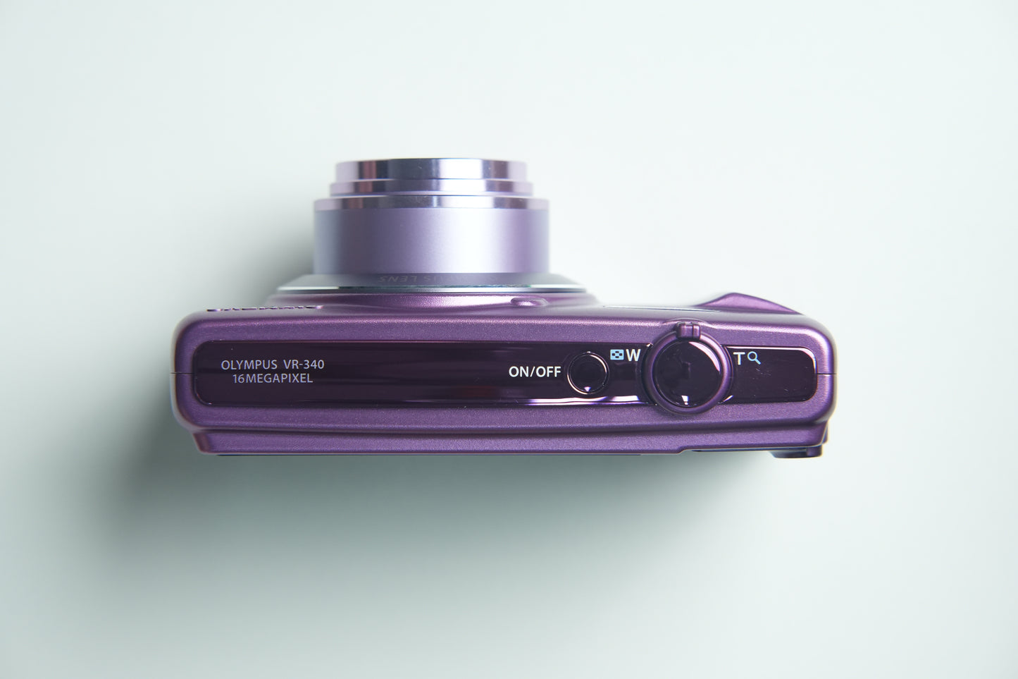 Olympus VR-340 Digital Camera - Metallic Purple