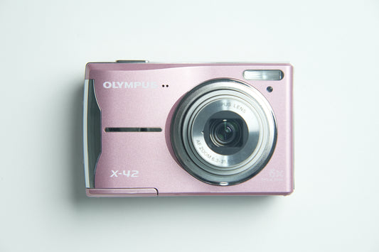 Olympus X-42 Digital Camera - Metallic Pink