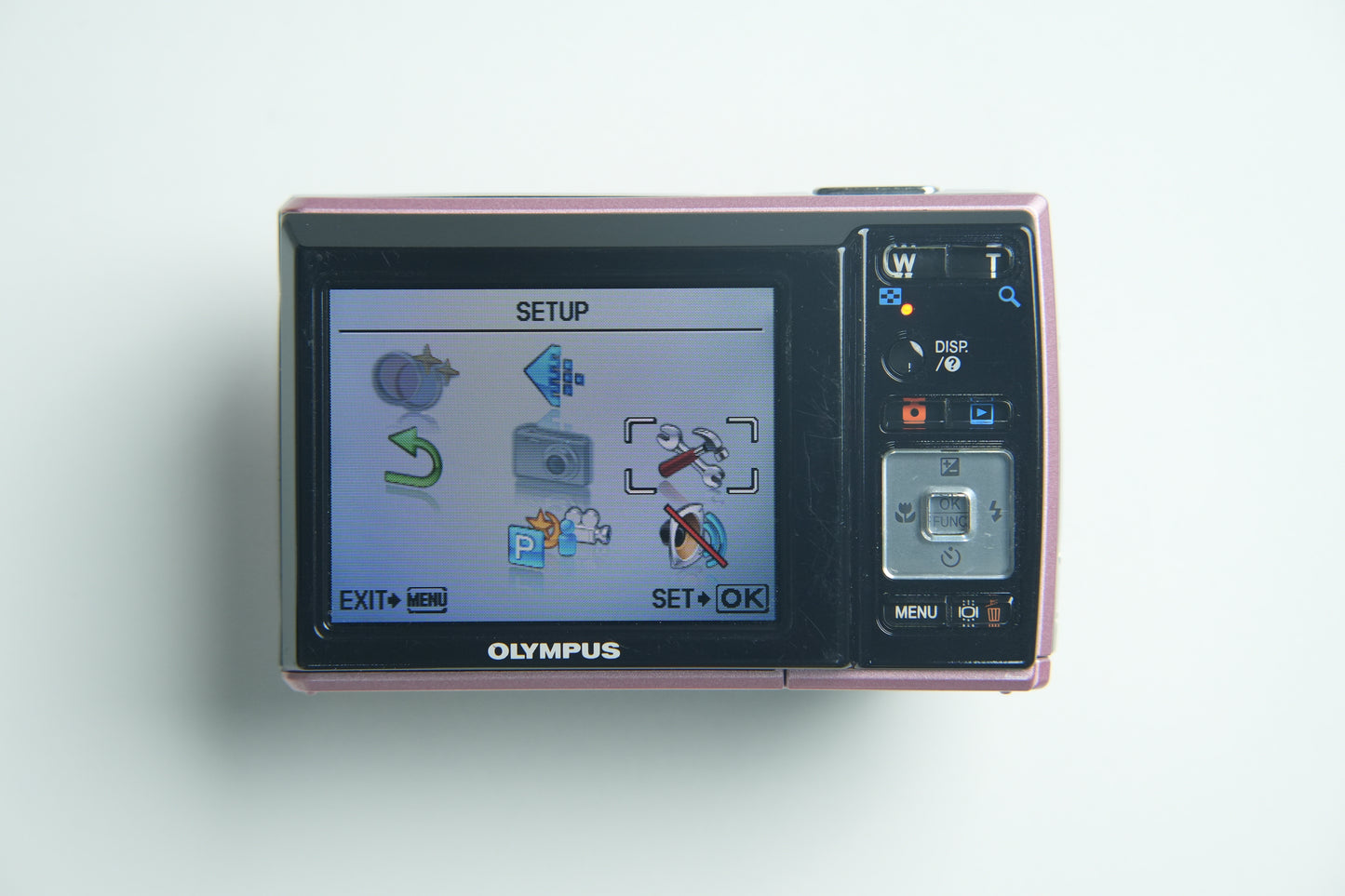 Olympus X-42 Digital Camera - Metallic Pink