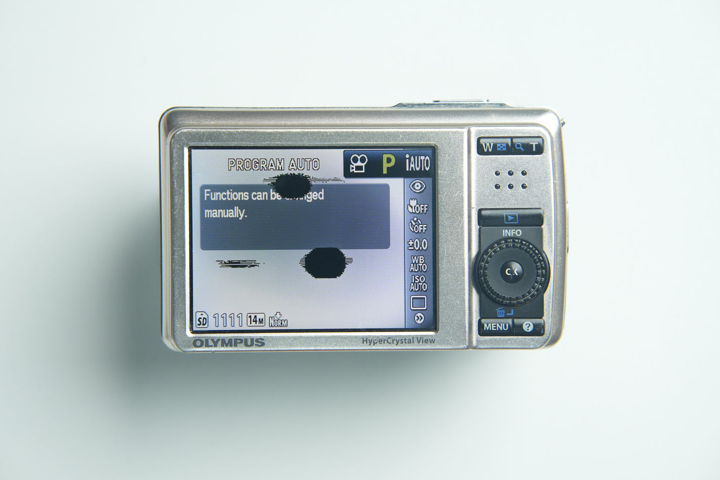 Olympus mju 7020 Digital Camera - Metallic Silver