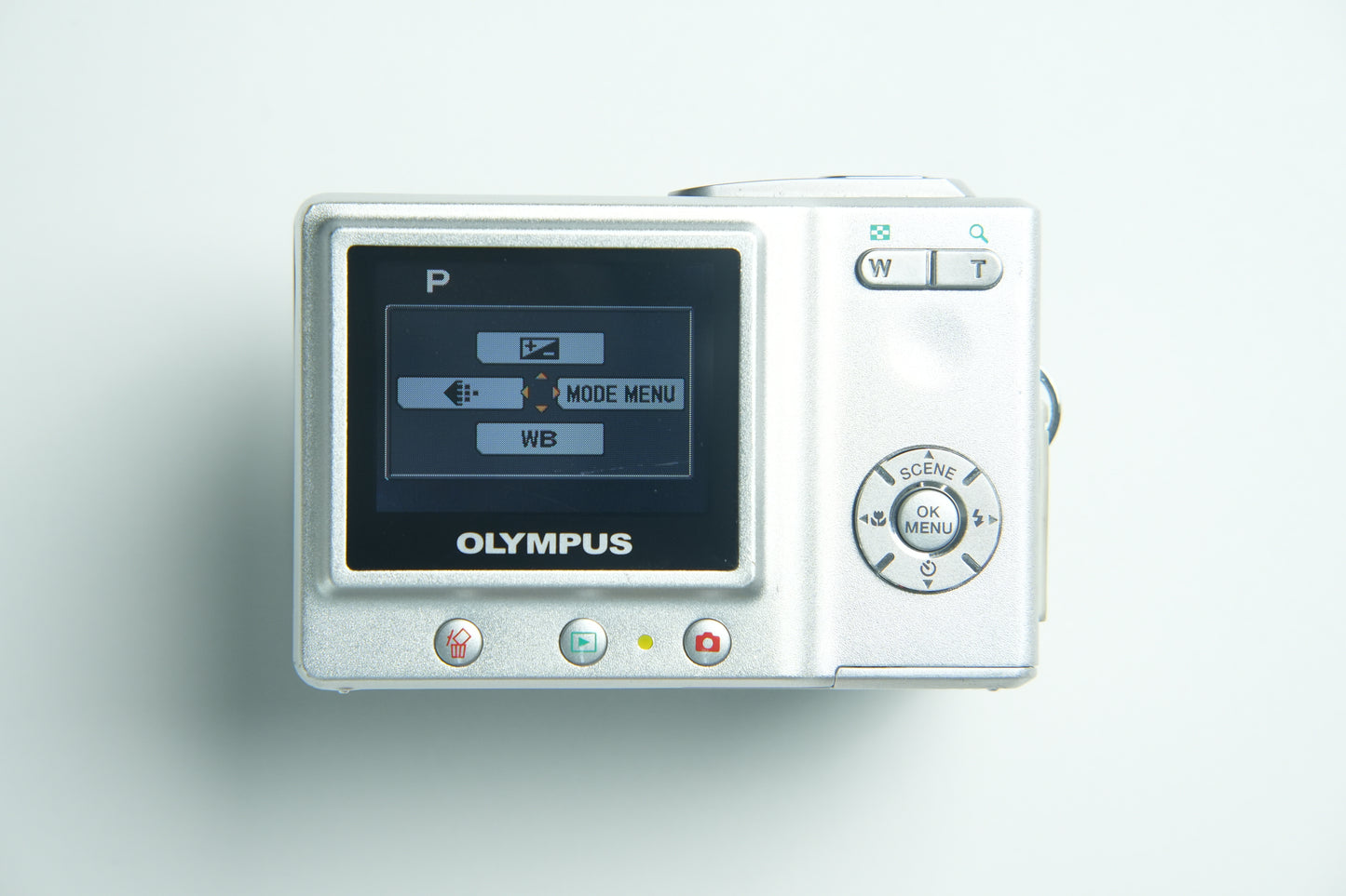 Olympus Camedia FE 5500 Digital Camera - Metallic Silver